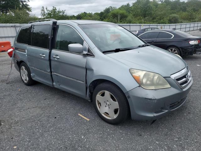 5FNRL38476B026368 - 2006 HONDA ODYSSEY EX TURQUOISE photo 4