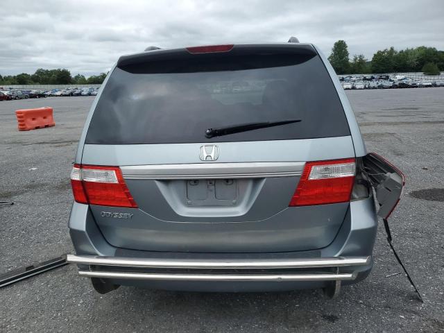 5FNRL38476B026368 - 2006 HONDA ODYSSEY EX TURQUOISE photo 6
