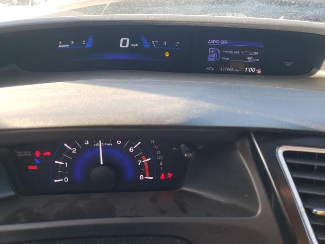 19XFB2F83DE236135 - 2013 HONDA CIVIC EX 勃艮第红 照片 9