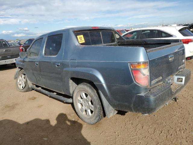 2HJYK16586H527533 - 2006 HONDA RIDGELINE RTL BLUE photo 2