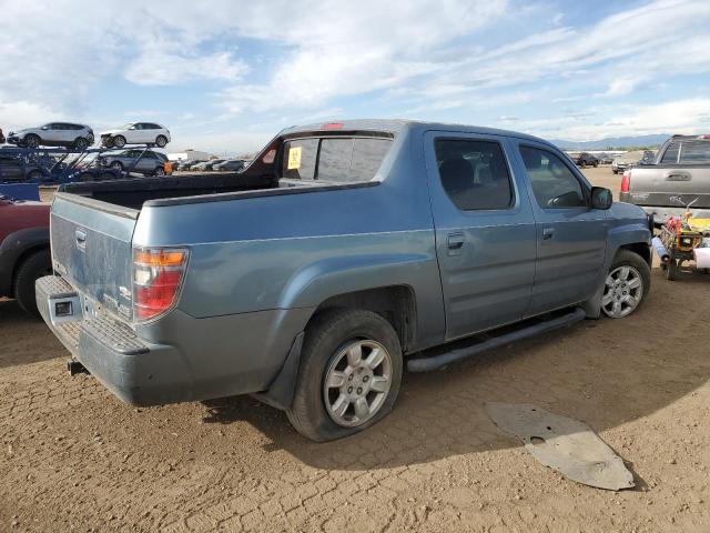 2HJYK16586H527533 - 2006 HONDA RIDGELINE RTL BLUE photo 3