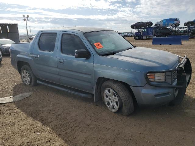 2HJYK16586H527533 - 2006 HONDA RIDGELINE RTL BLUE photo 4