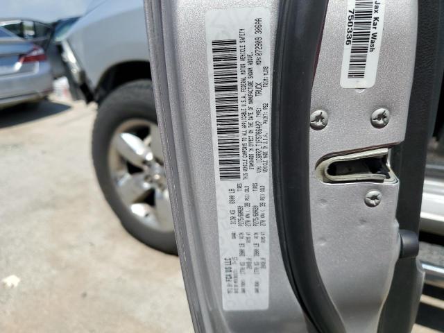 1C6RR7LT1FS786407 - 2015 RAM 1500 SLT SILVER photo 13