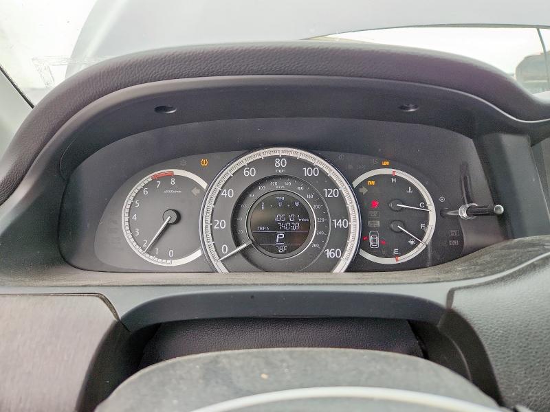 1HGCR2F85DA082921 - 2013 HONDA ACCORD EXL 灰色 照片 9