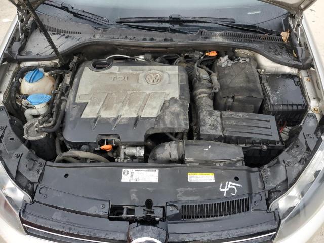 3VWPL7AJ9DM689834 - 2013 VOLKSWAGEN JETTA TDI ბეჟი ფოტო 11