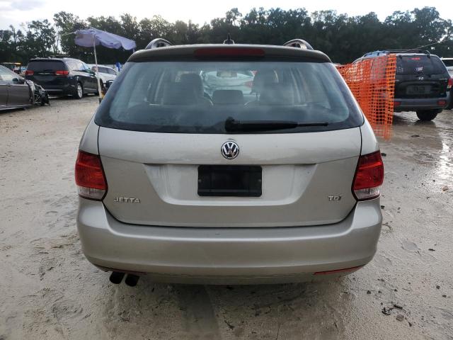 3VWPL7AJ9DM689834 - 2013 VOLKSWAGEN JETTA TDI ბეჟი ფოტო 6