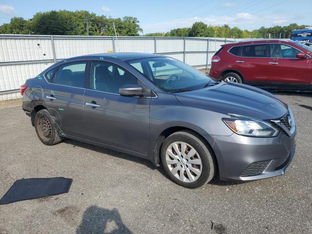 3N1AB7AP7JY217283 - 2018 NISSAN SENTRA S GRAY photo 4