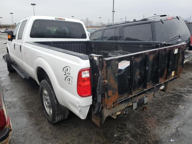 1FT7W2B61FEC09740 - 2015 FORD F250 SUPER DUTY WHITE photo 2