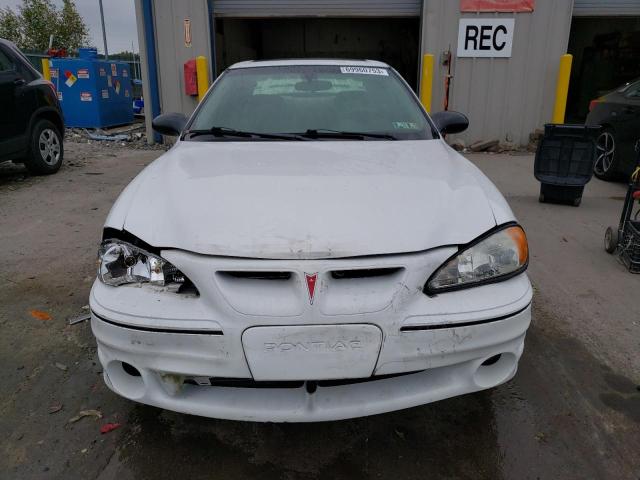 1G2NW52E93M547473 - 2003 PONTIAC GRAND AM GT WHITE photo 5