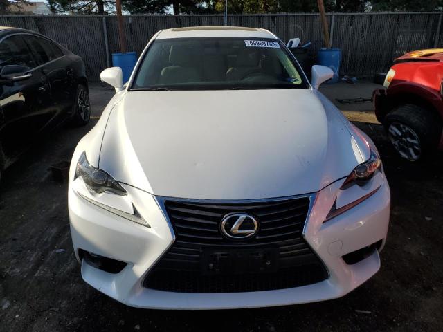 JTHCF1D24F5029802 - 2015 LEXUS IS 250 WHITE photo 5