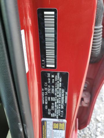 3KPF24AD0NE467687 - 2022 KIA FORTE FE RED photo 13