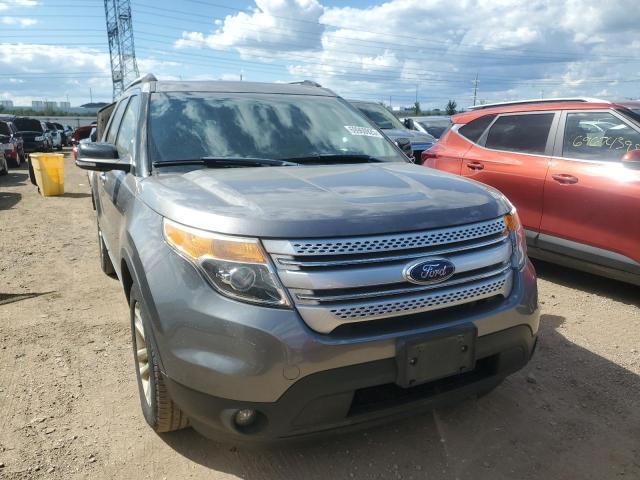 1FM5K8D88DGC58712 - 2013 FORD EXPLORER XLT 灰色 照片 5