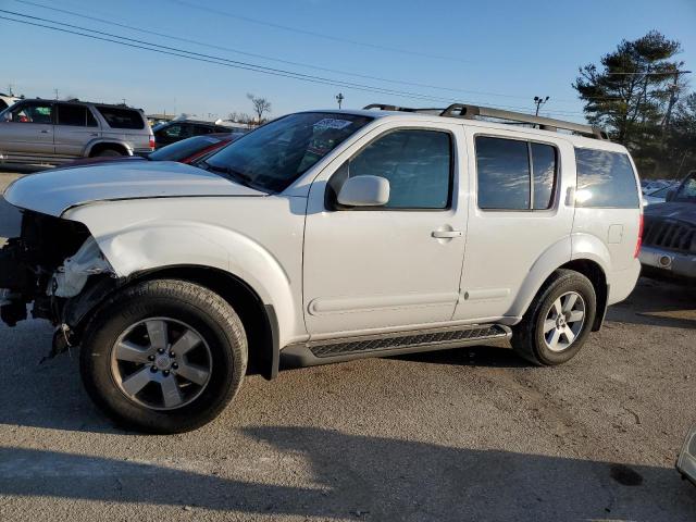 5N1AR18B18C609769 - 2008 NISSAN PATHFINDER S WHITE photo 1