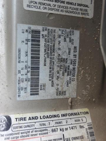 5LMFU27567LJ16638 - 2007 LINCOLN NAVIGATOR GOLD photo 12