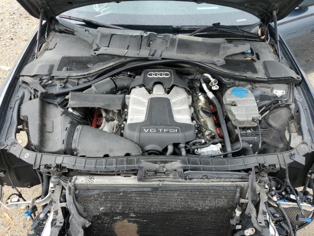 WAUJGAFC8CN147386 - 2012 AUDI A6 PRESTIGE ნაცრისფერი ფოტო 11