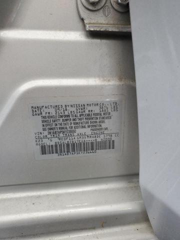 3N1AB7AP5KY236660 - 2019 NISSAN SENTRA S 银色 照片 12