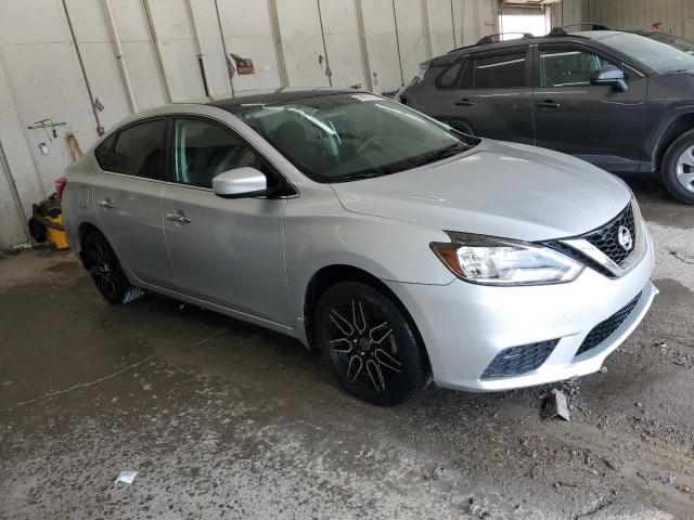 3N1AB7AP5KY236660 - 2019 NISSAN SENTRA S 银色 照片 4