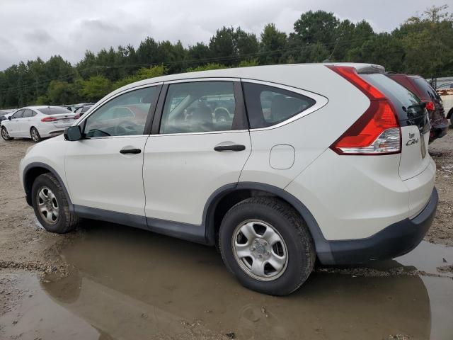 5J6RM3H35DL025082 - 2013 HONDA CR-V LX WHITE photo 2