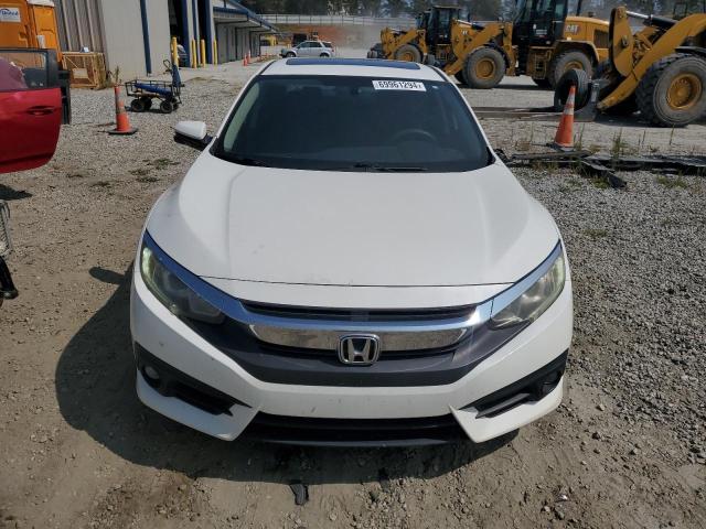 2HGFC1F35GH643007 - 2016 HONDA CIVIC EX WHITE photo 5