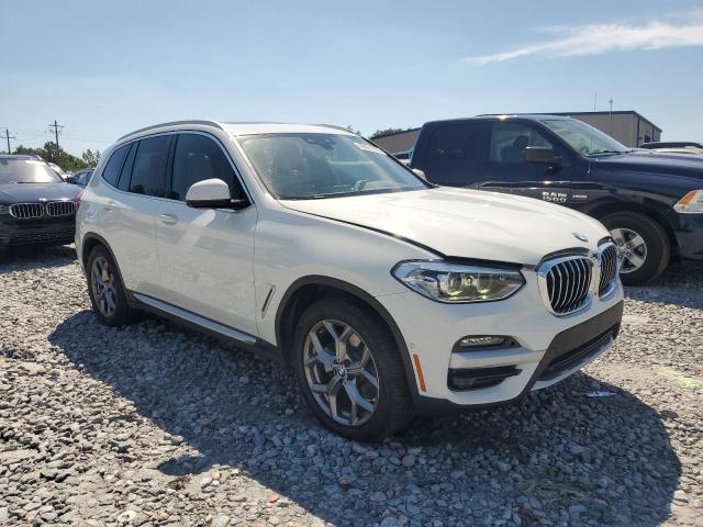 5UXTY3C09L9B57384 - 2020 BMW X3 SDRIVE30I WHITE photo 4