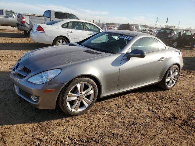 WDBWK5EA3AF232463 - 2010 MERCEDES-BENZ SLK 300 SILVER photo 1