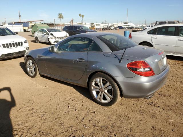 WDBWK5EA3AF232463 - 2010 MERCEDES-BENZ SLK 300 SILVER photo 2