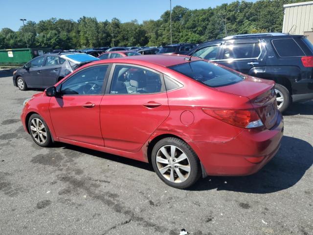KMHCU4AE5DU448215 - 2013 HYUNDAI ACCENT GLS Қызыл фото 2