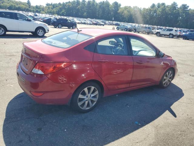 KMHCU4AE5DU448215 - 2013 HYUNDAI ACCENT GLS Қызыл фото 3