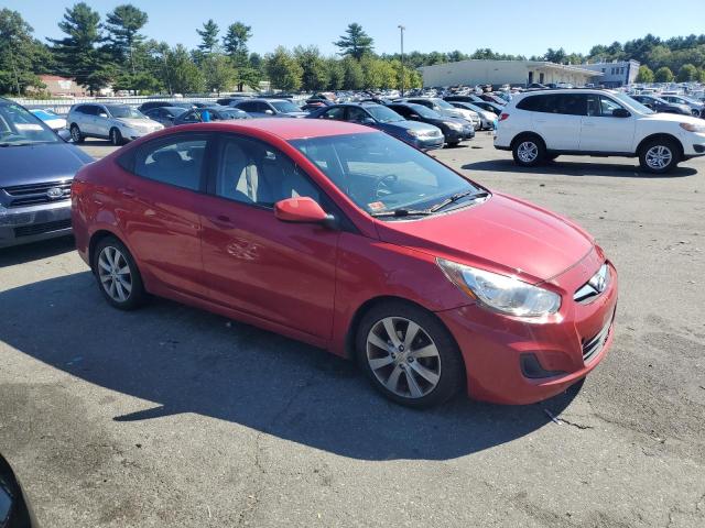 KMHCU4AE5DU448215 - 2013 HYUNDAI ACCENT GLS Қызыл фото 4