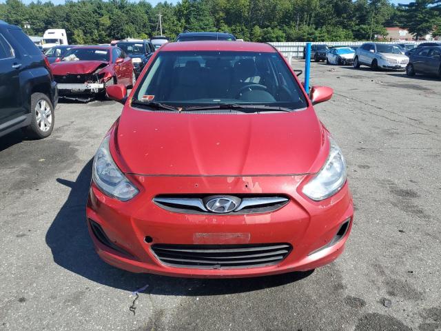 KMHCU4AE5DU448215 - 2013 HYUNDAI ACCENT GLS Қызыл фото 5