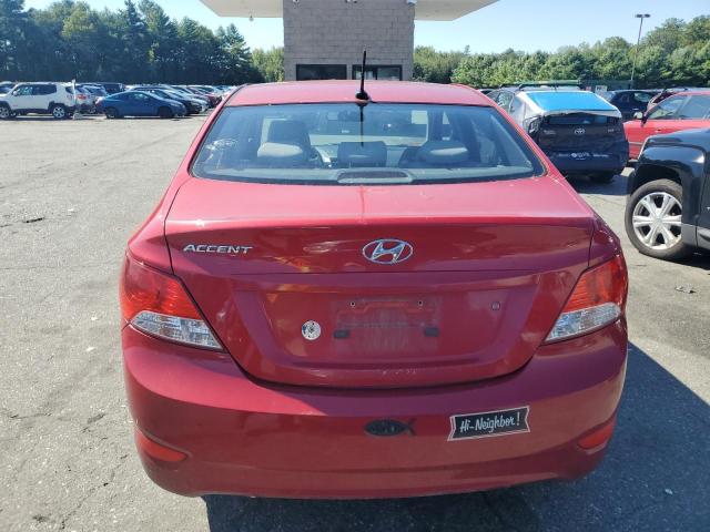 KMHCU4AE5DU448215 - 2013 HYUNDAI ACCENT GLS Қызыл фото 6
