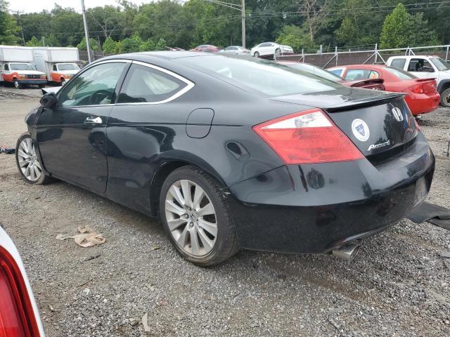 1HGCS22889A011987 - 2009 HONDA ACCORD EXL BLACK photo 2