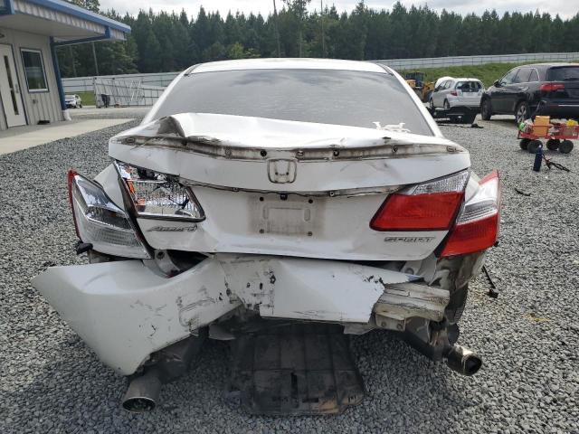 1HGCR2F5XDA176475 - 2013 HONDA ACCORD SPORT WHITE photo 6