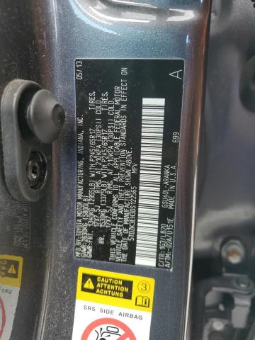 5TDZK3EH3DS122565 - 2013 TOYOTA HIGHLANDER BASE Сұр фото 14