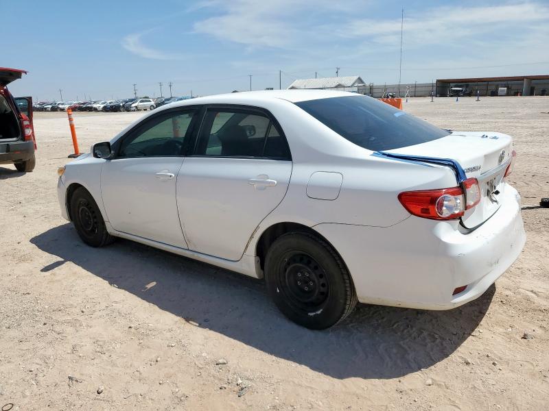 2T1BU4EE8BC542951 - 2011 TOYOTA COROLLA BASE თეთრი ფოტო 2