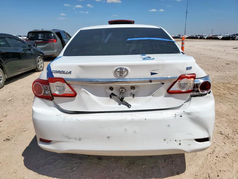 2T1BU4EE8BC542951 - 2011 TOYOTA COROLLA BASE თეთრი ფოტო 6