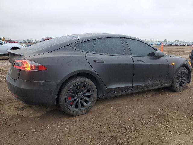 5YJSA1E40LF397092 - 2020 TESLA MODEL S BLACK photo 3