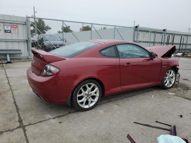 KMHHN66F87U239443 - 2007 HYUNDAI TIBURON GT MAROON photo 3