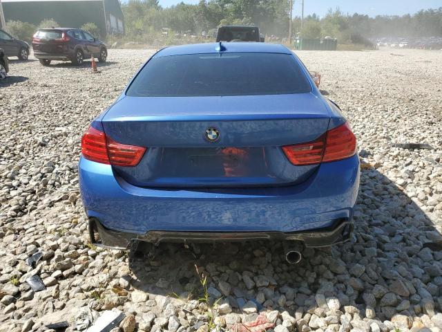 WBA3R5C55FK189634 - 2015 BMW 435 XI BLUE photo 6