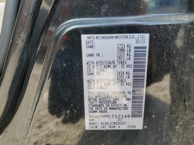 5N1AR2MN9FC712148 - 2015 NISSAN PATHFINDER S Qara foto 13