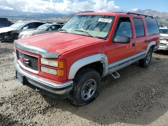 1GKFK16R9VJ755749 - 1997 GMC SUBURBAN K1500 RED photo 1