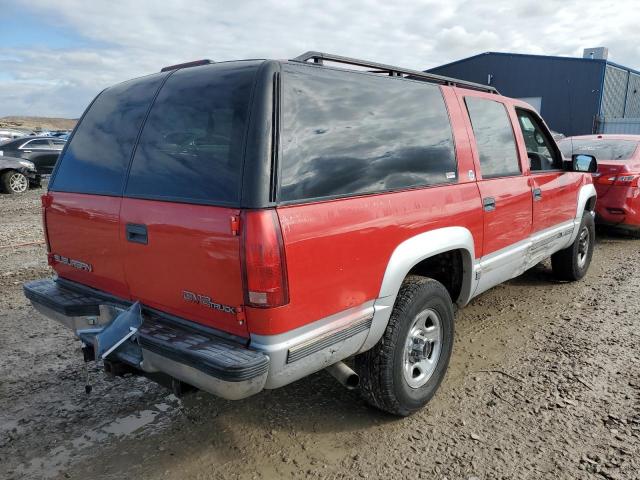 1GKFK16R9VJ755749 - 1997 GMC SUBURBAN K1500 RED photo 3