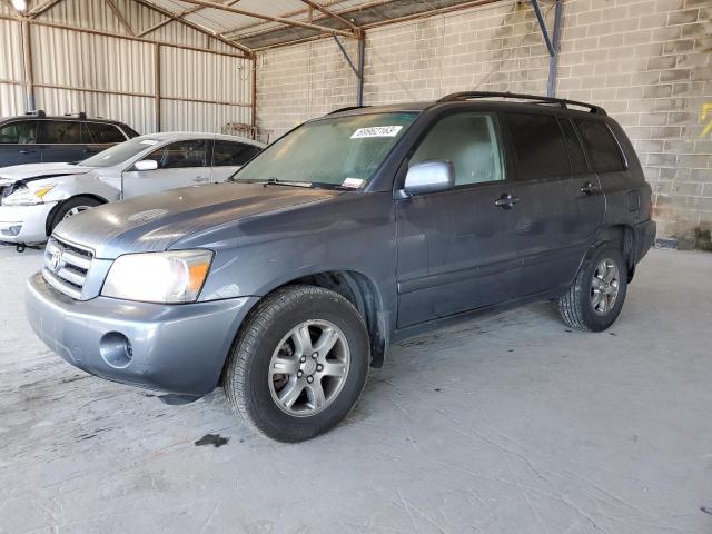 JTEGP21A770127718 - 2007 TOYOTA HIGHLANDER SPORT BLUE photo 1