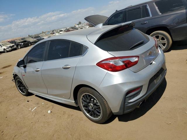 3G1BE6SM7JS594523 - 2018 CHEVROLET CRUZE LT SILVER photo 2