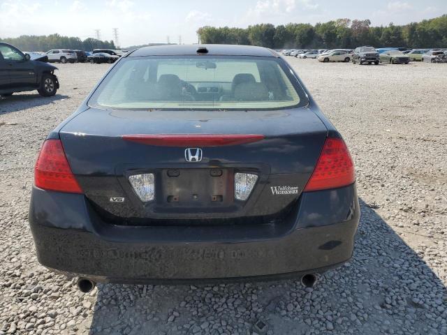 1HGCM66597A010930 - 2007 HONDA ACCORD EX BLACK photo 6