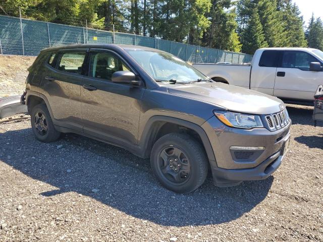 3C4NJDAB9HT641267 - 2017 JEEP COMPASS SPORT Серый фото 4