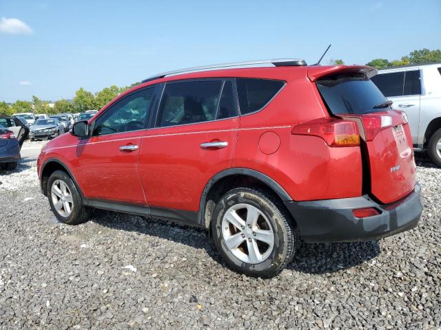 2T3WFREV1DW037514 - 2013 TOYOTA RAV4 XLE წითელი ფოტო 2