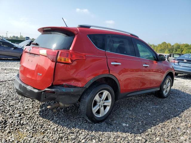 2T3WFREV1DW037514 - 2013 TOYOTA RAV4 XLE წითელი ფოტო 3