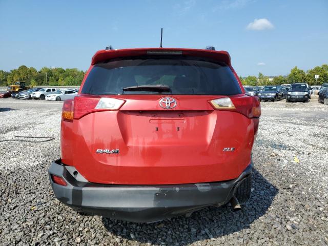 2T3WFREV1DW037514 - 2013 TOYOTA RAV4 XLE წითელი ფოტო 6