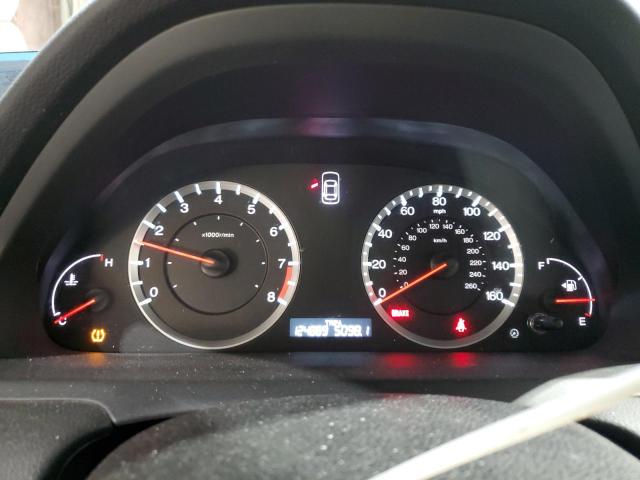 1HGCP25778A156246 - 2008 HONDA ACCORD EX BLACK photo 9